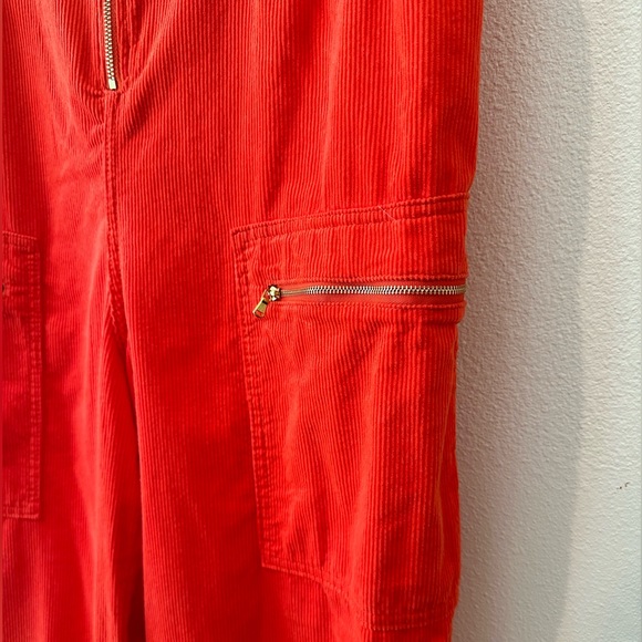 Rachel Antonoff Mickey Hot Orange Jumpsuit - Picture 8 of 12